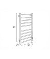 TOALLERO ELECTRICO - INOX