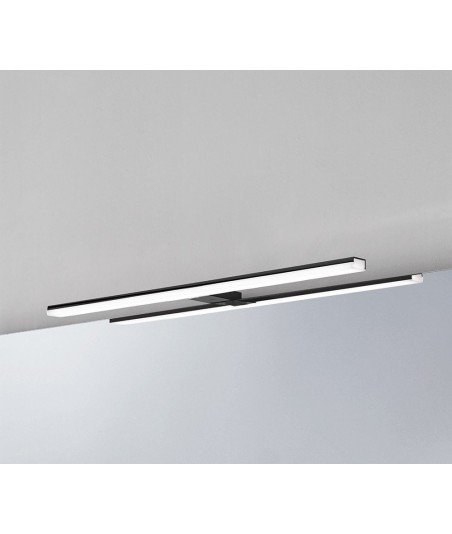 APLIQUE LED 458 MM RECT. NEGRO MATE