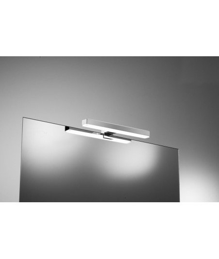 APLIQUE LED 310 MM RECT. - CROMO