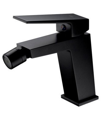 Grifo negro monomando de bidé art imex