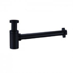 Sifón negro mate visto imex