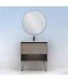 Mueble de baño fumé arenado Yoko Amizuva