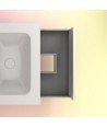 Mueble de baño 1 cajón blanco brillo NIwa Amizuva