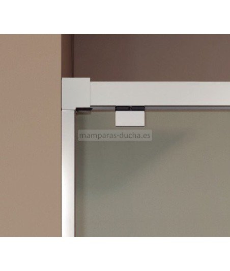 Mampara frontal de ducha con 2 puertas correderas gme