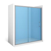 Mamparas de ducha frontales Mamparas Blau