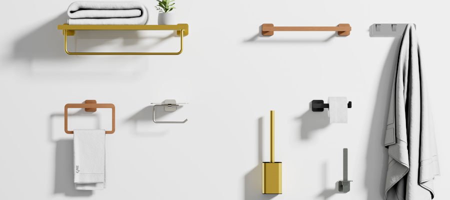 Accesorios de baño modernos